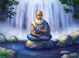 meditation moine
